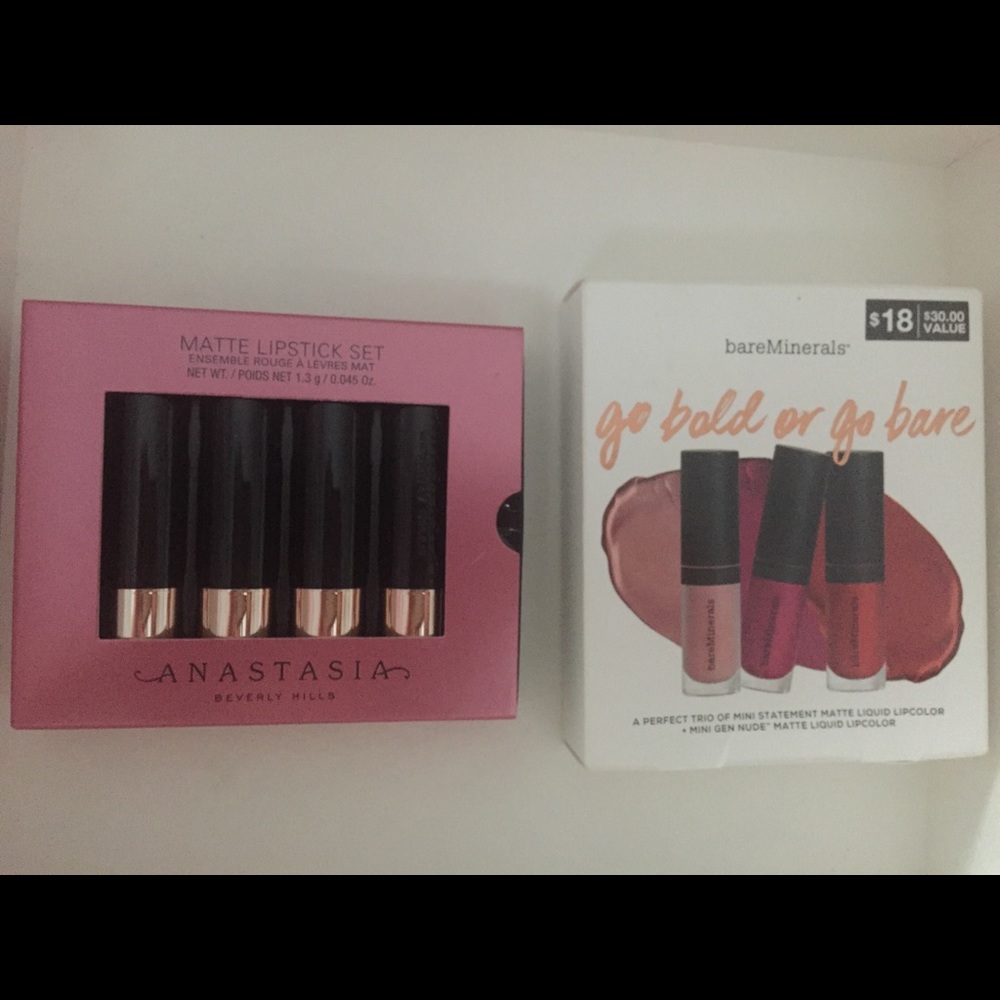 Bare Minerals Anastasia Matte Lip Color Bundle